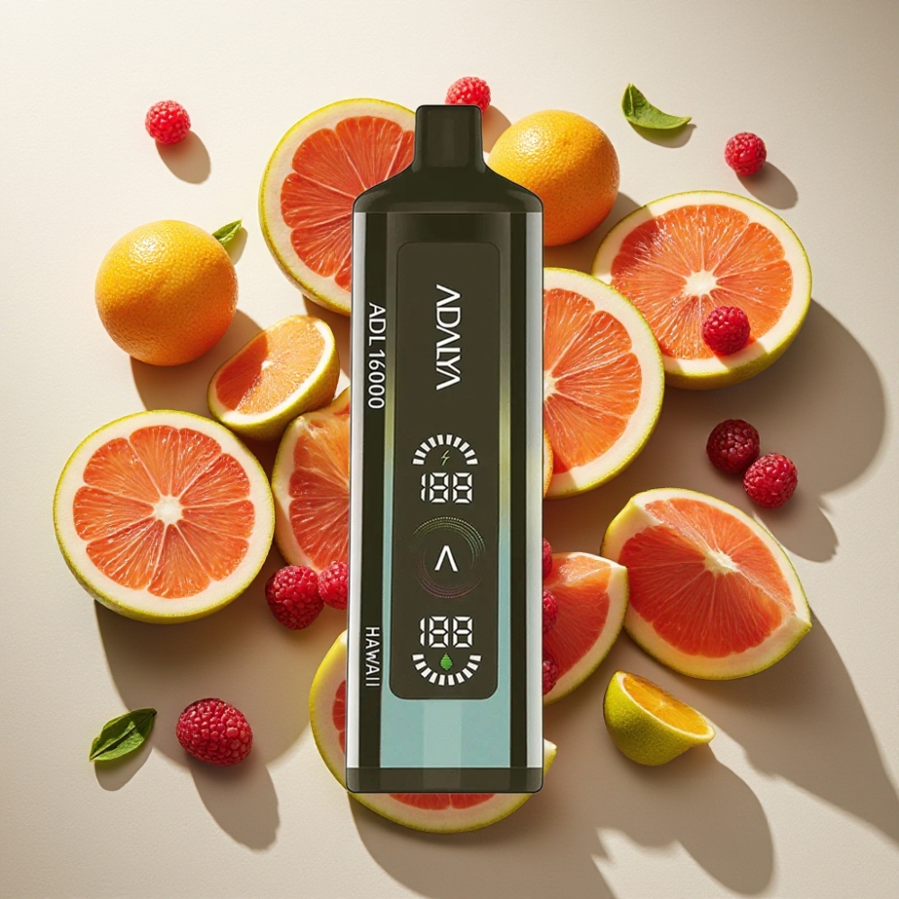 Adalya ADL 16000 PRO Puffs France Grossiste Vape Jetable avec Écran Numérique, Bobine Smart Mesh et Dégradé Tricolore