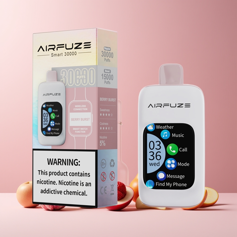 AirFuze Smart 30000 Puffs Disposable Pod France Grossiste - Écran Tactile 2.01
