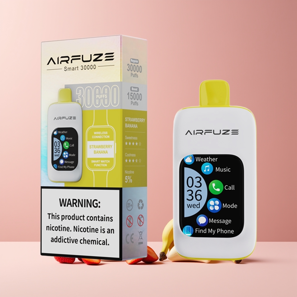 AirFuze Smart 30000 Puffs France Grossiste - Pod Jetable Écran Tactile 2.01