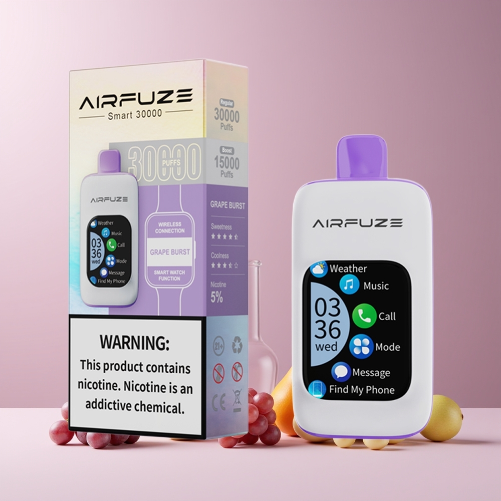 AirFuze Smart 30000 Puffs France grossiste Pod Jetable avec Écran Tactile 2.01
