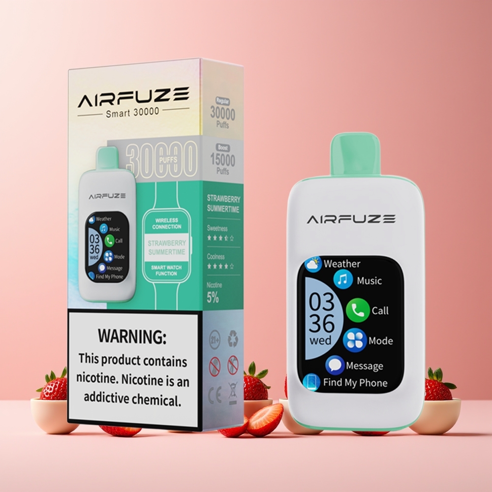 AirFuze Smart 30000 Puffs France grossiste Pod - Écran Tactile 2.01