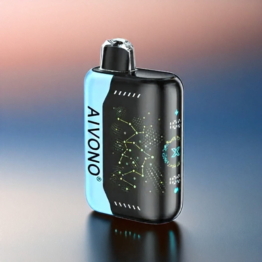AIVONO AIM BOOM 25000 Puffs France Grosiste Sans Nicotine / 2% / 3% / 5% 28ML 650MAH 1,2OHM MESH TYPE-C BLEU FRAMBOINE Glacée