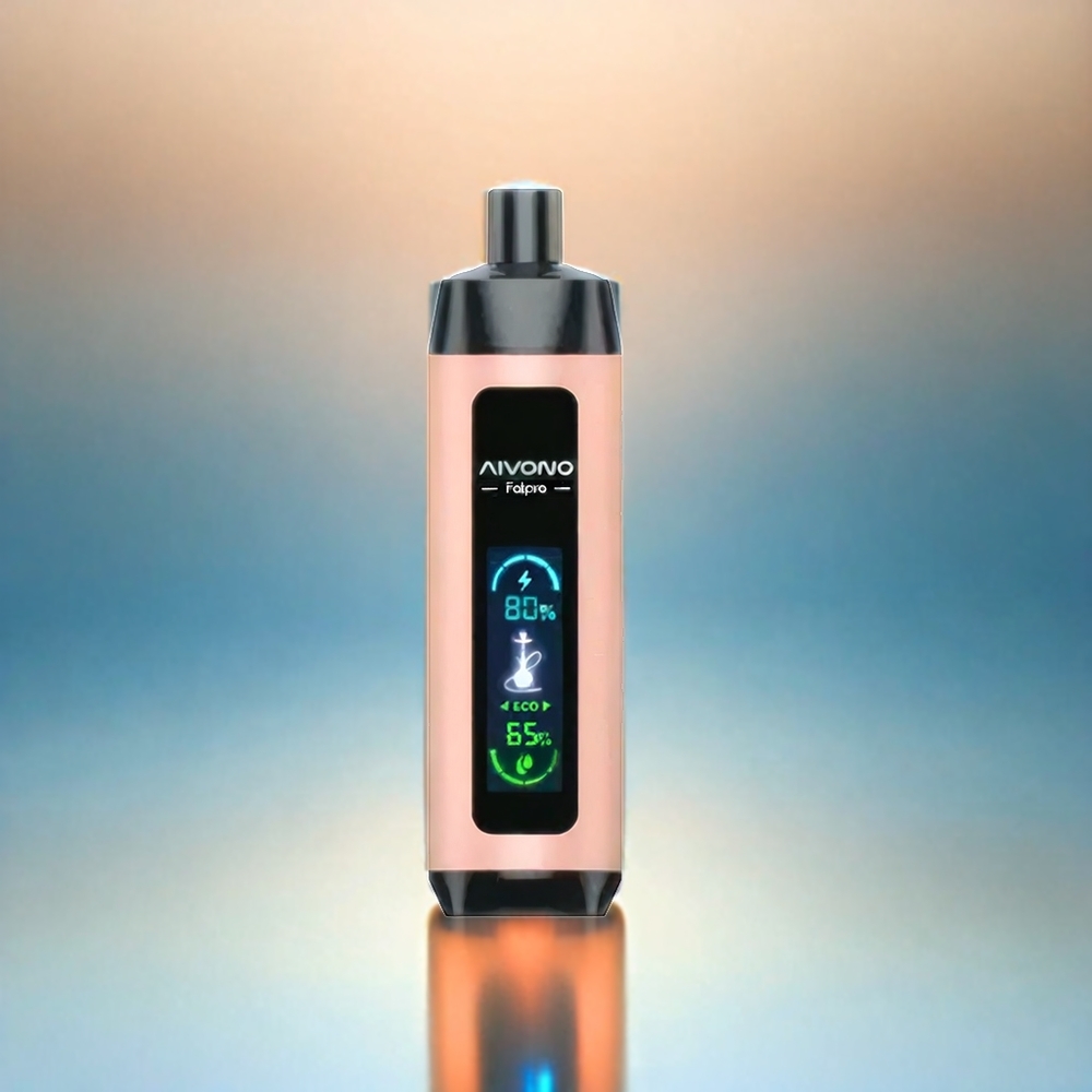 Aivono AIM Fatpro 22000 Puffs France Grosiste Avec 5% Nicotine, 28 ml e-liquide, ET Saveur Pêche Glacée