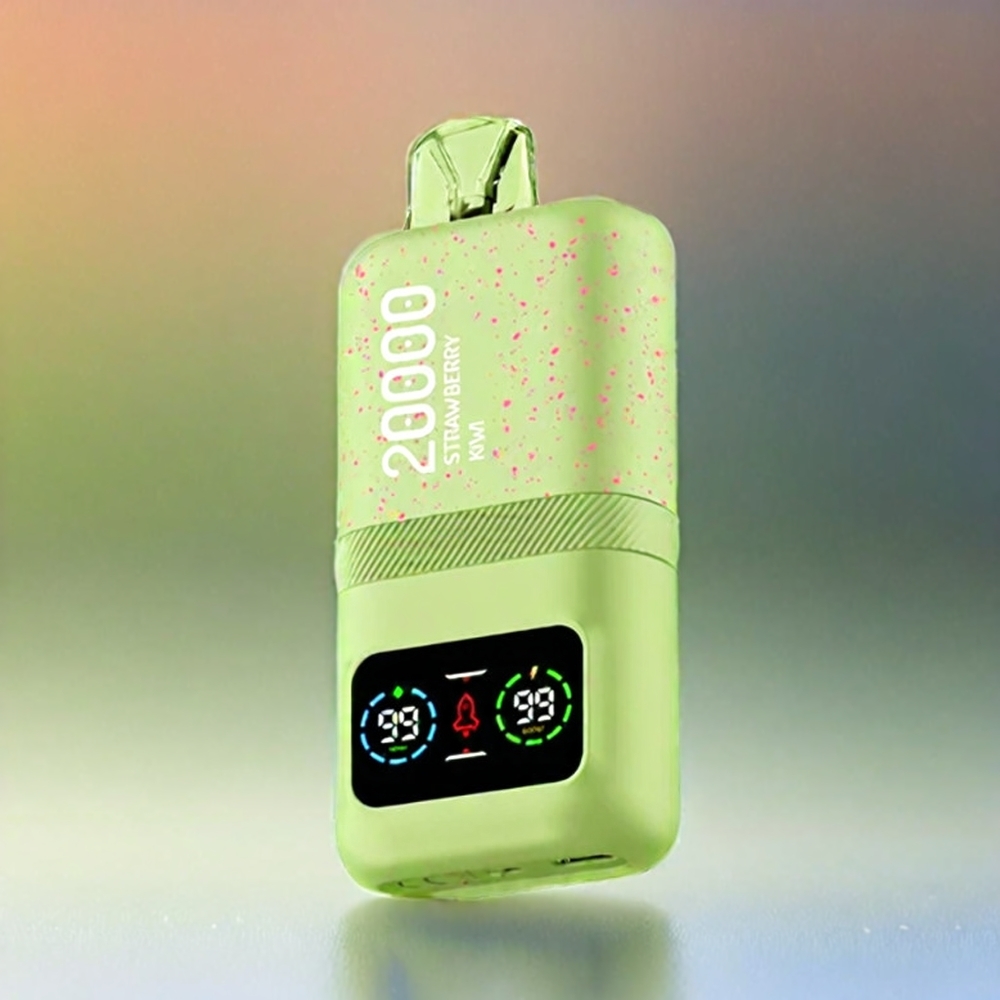 Aivono Aim Magic 20000 Puffs France Grosiste - 26 ml e-liquide, double bobine en filet, Écran LCD, Type-C rechargeable, Fense Kiwi