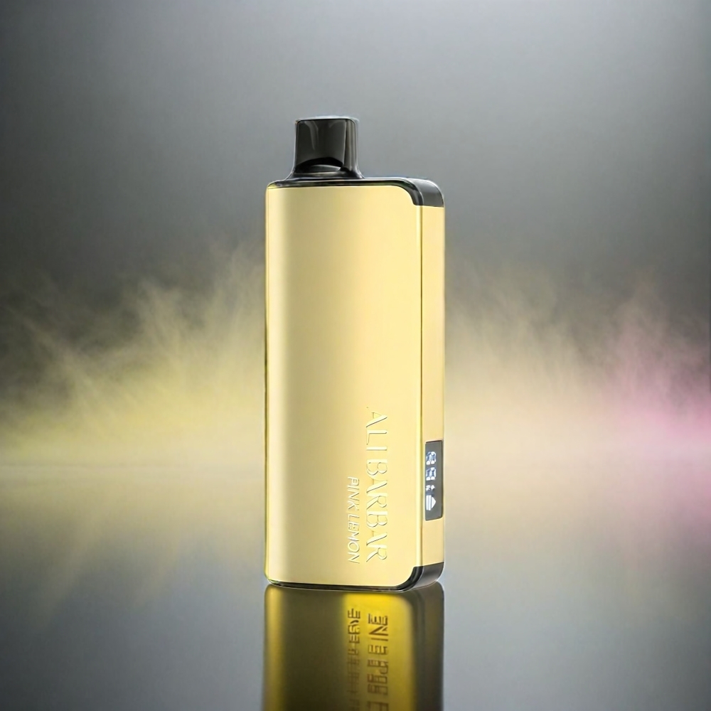 Alibarbar Ingot 9000 Puffs France Grosiste 22 ml 2350mAh Rose Citron