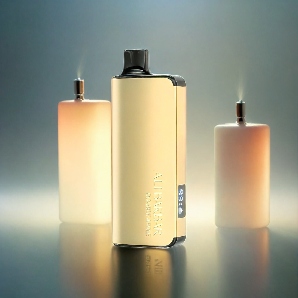 Alibarbar Ingot 9000 Puffs France Grosiste Double Pomme 2350mAh 22 ml 1,2Ω