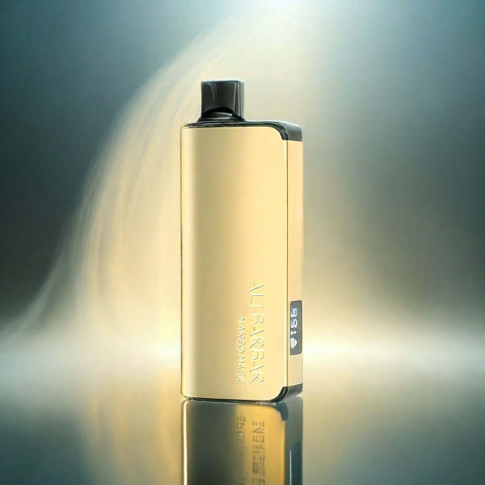 Alibarbar Ingot 9000 Puffs France Grosiste Avec Affichage LED et Saveur Mang Magique - 22 ml, 2350mAh, 90g