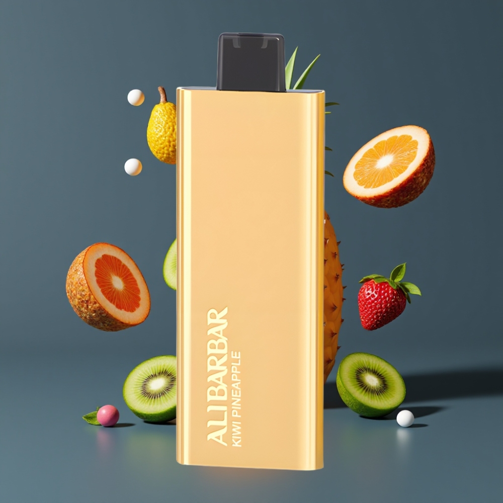 Alibarbar Pandora 7000 Puffs France Grossiste - 17 ml, 1.0 Ohm, Kiwi Ananas (18 Saveurs)
