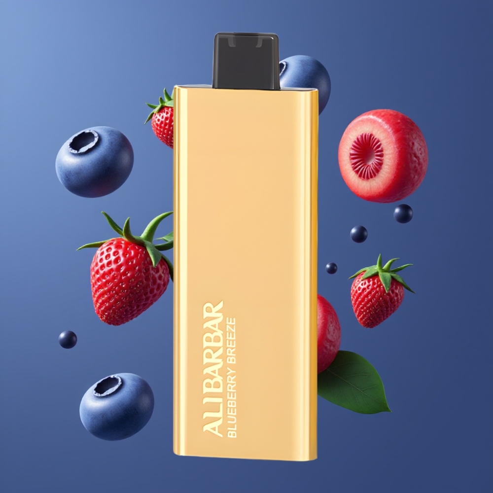 Alibarbar Pandora 7000 Puffs France Grossiste - E-Liquide 17 ml, Batterie Marque, 18 Saveurs, Bleuet Fraîcheur