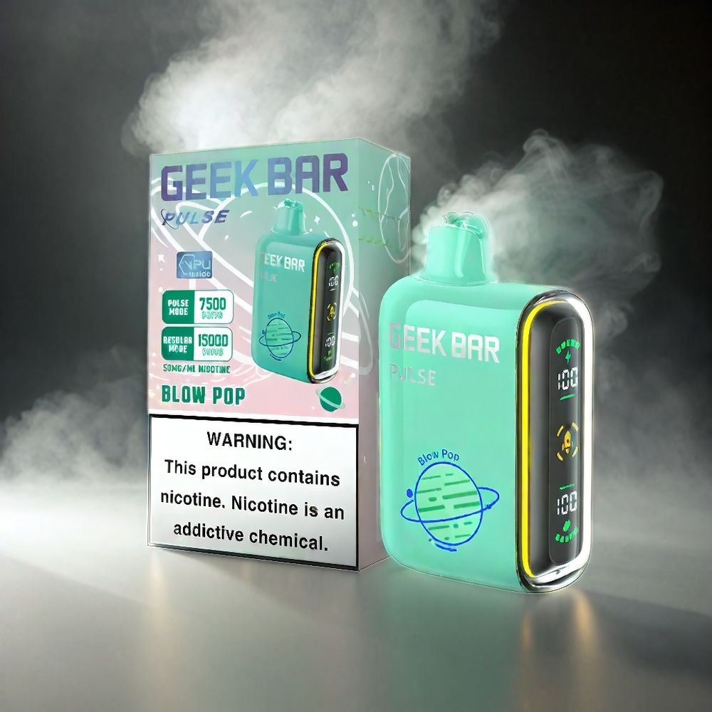 Geek Bar Pulse 15000 Puffs France Grosiste - 16 ml, 5%, flux d'air réglable