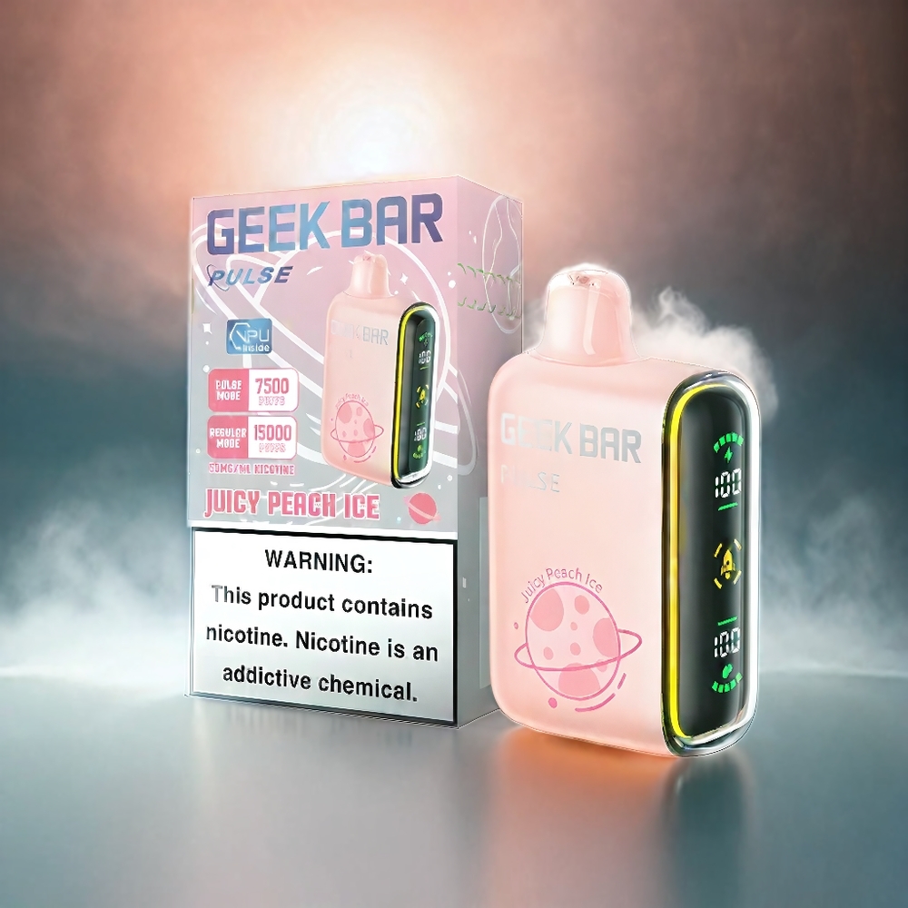 Geek Bar Pulse 15000 Puffs France Grosiste - 16 ml, 5%, flux d'air réglable