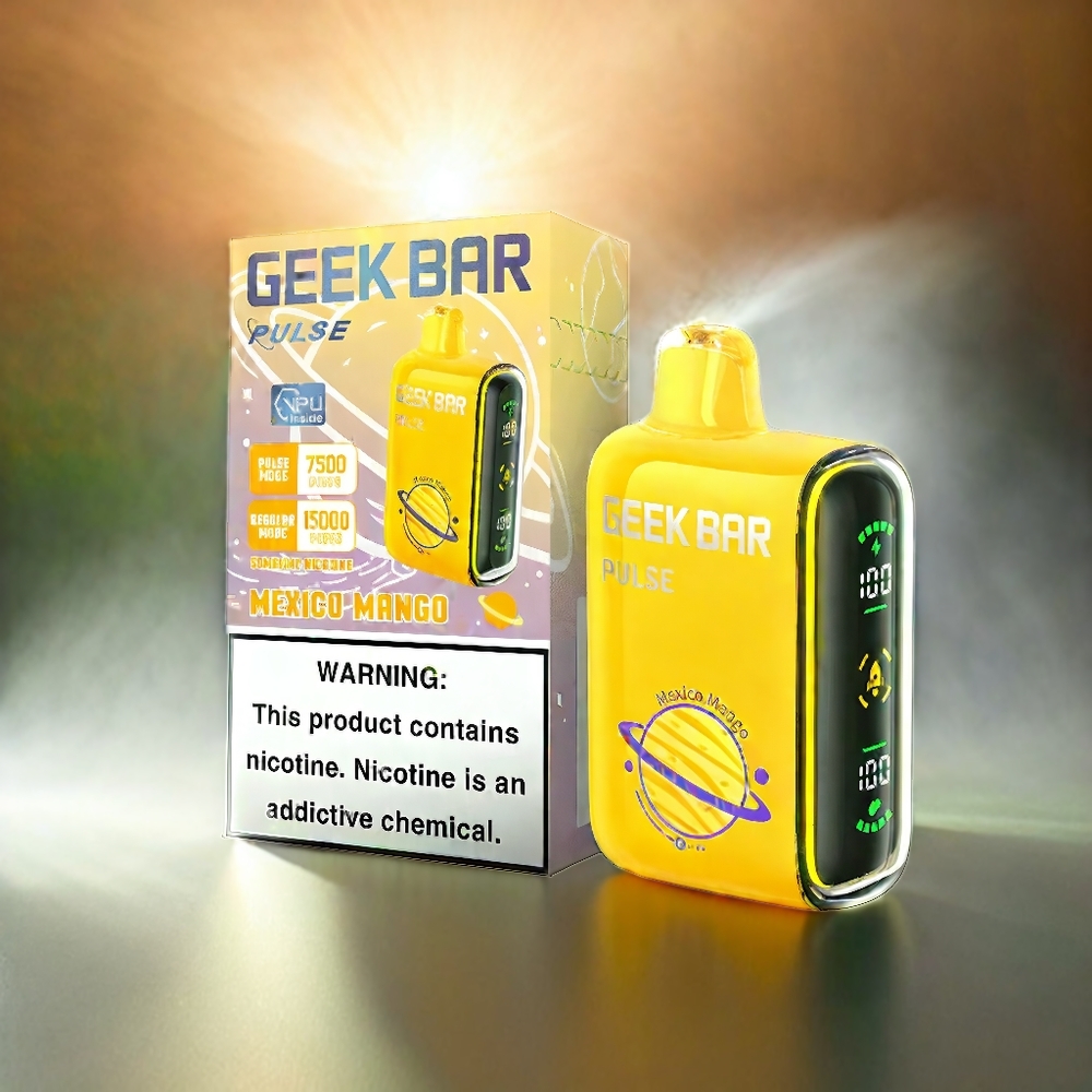 Geek Bar Pulse 15000 Puffs France Grosiste - 16 ml, 5%, flux d'air réglable