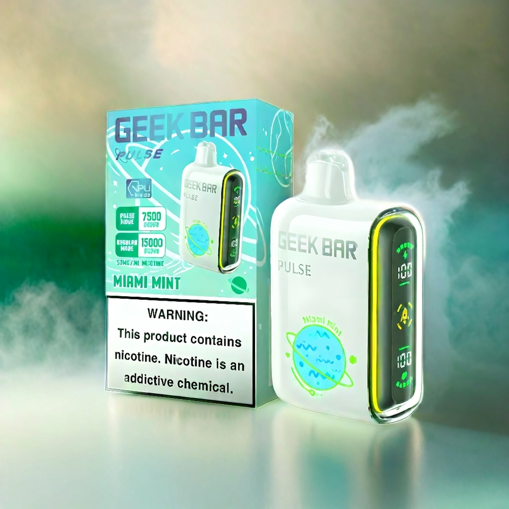 Geek Bar Pulse 15000 Puffs France Grosiste - 16 ml, 5%, flux d'air réglable