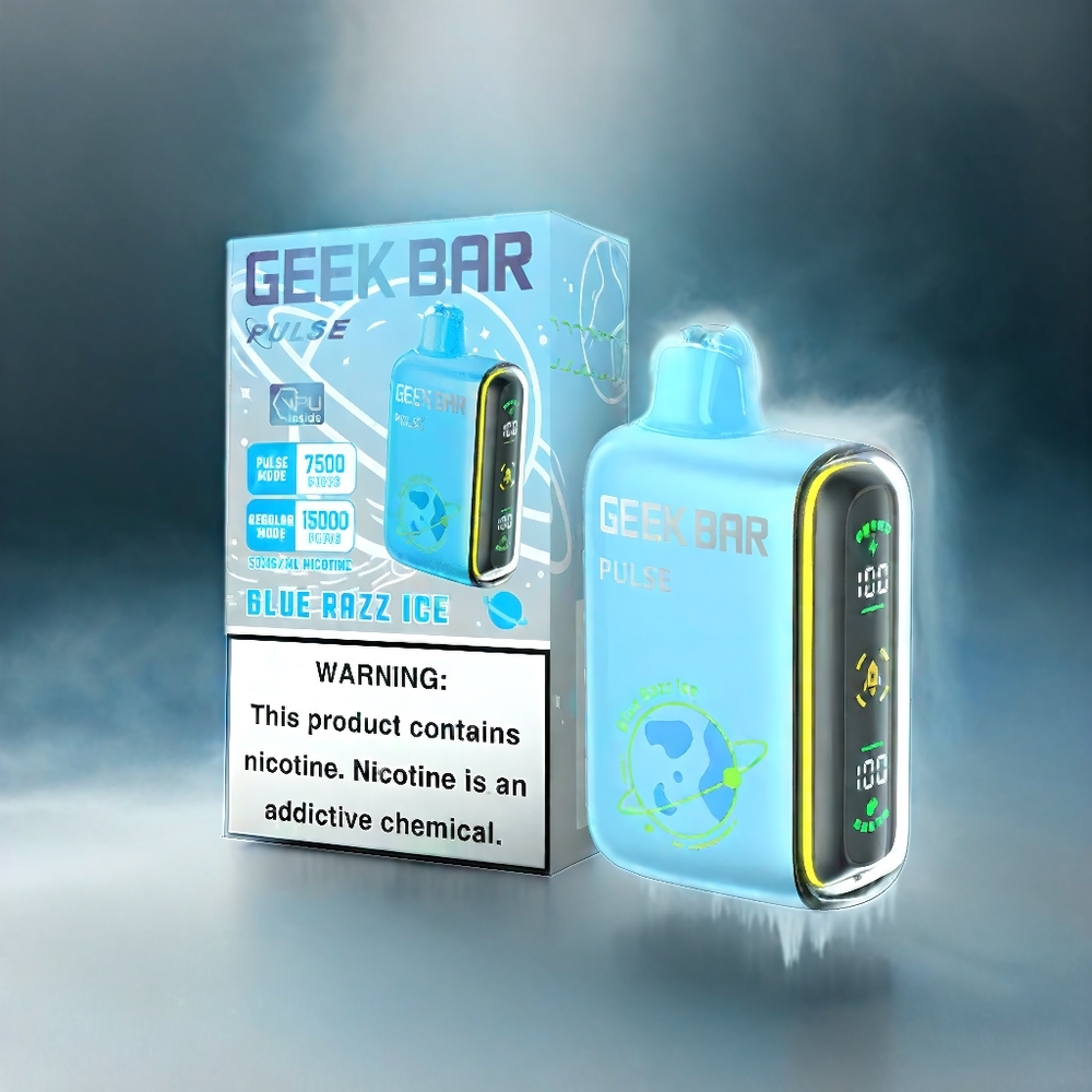 Geek Bar Pulse 15000 Puffs France Grosiste - 16 ml, 5%, flux d'air réglable