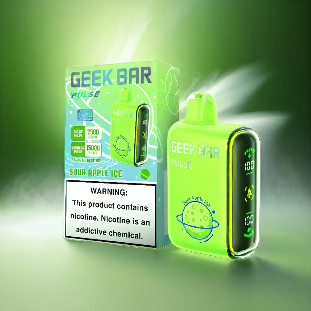 Geek Bar Pulse 15000 Puffs France Grosiste - 16 ml, 5%, flux d'air réglable