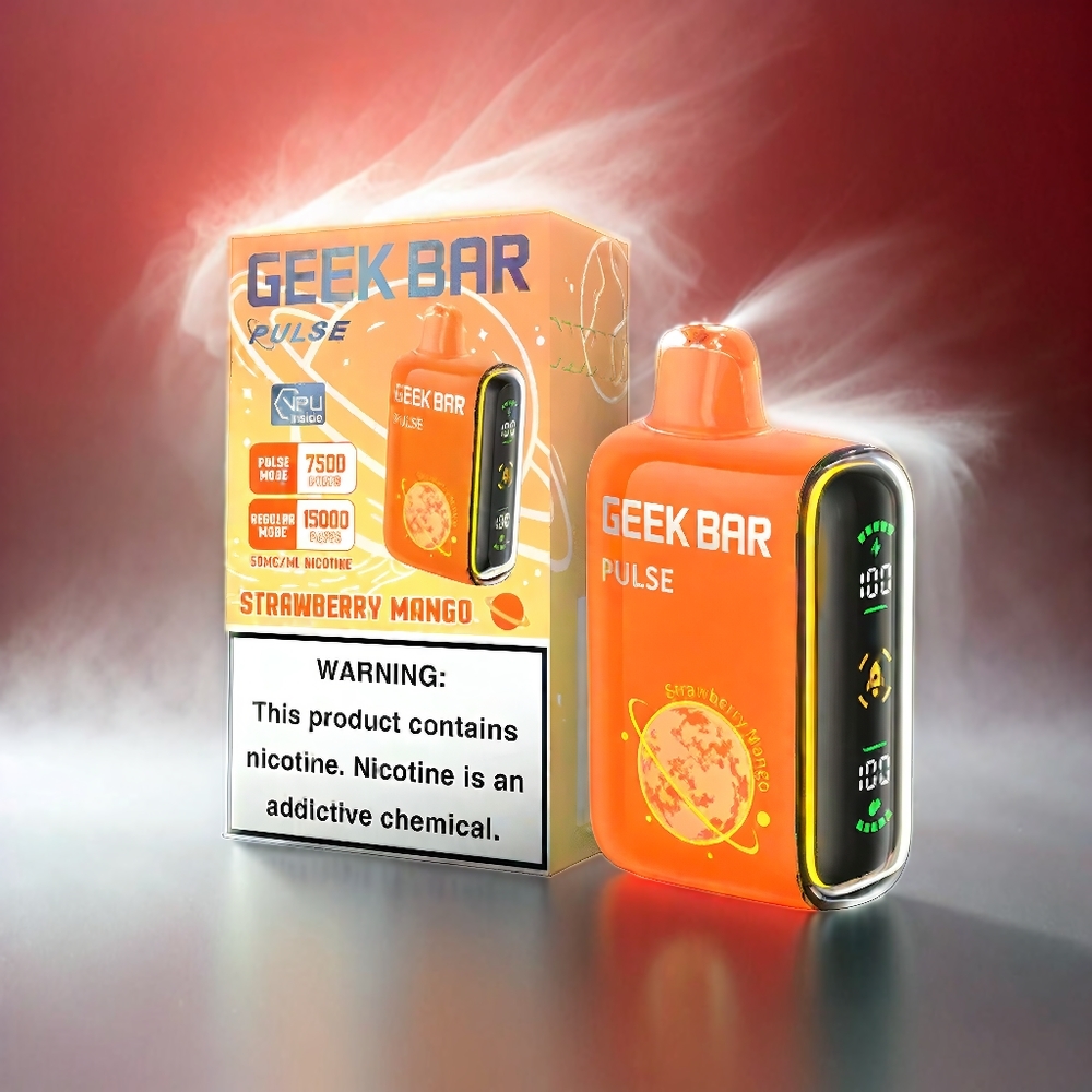 Geek Bar Pulse 15000 Puffs France Grosiste - 16 ml, 5%, flux d'air réglable