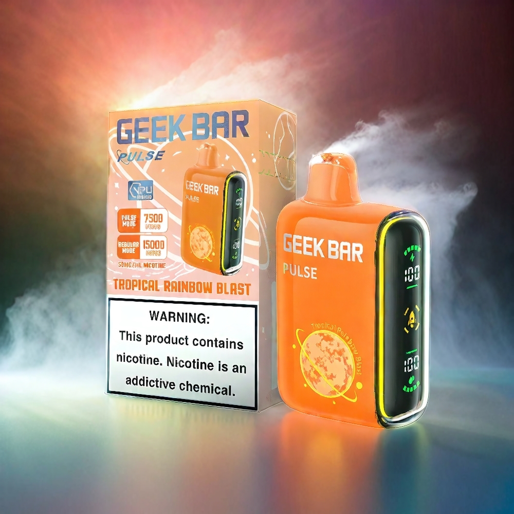 Geek Bar Pulse 15000 Puffs France Grosiste - 16 ml, 5%, flux d'air réglable
