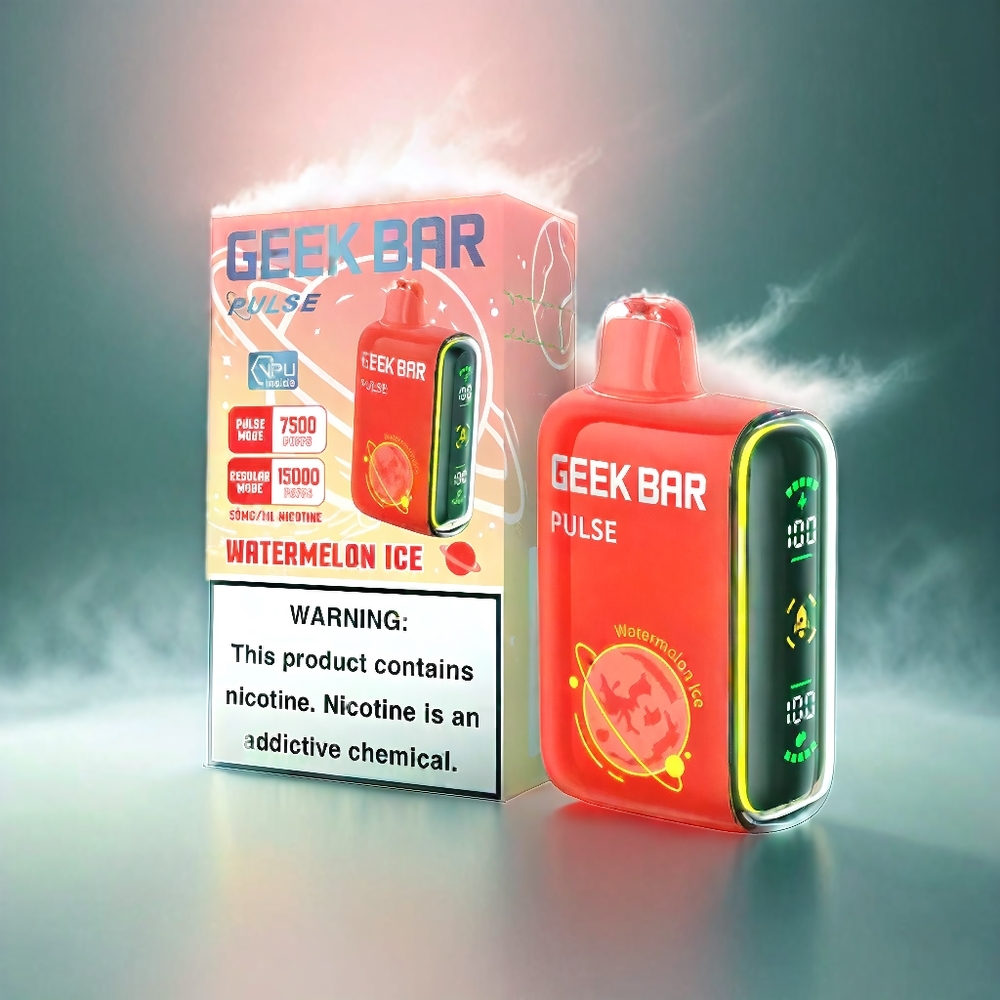 Geek Bar Pulse 15000 Puffs France Grosiste - 16 ml, 5%, flux d'air réglable