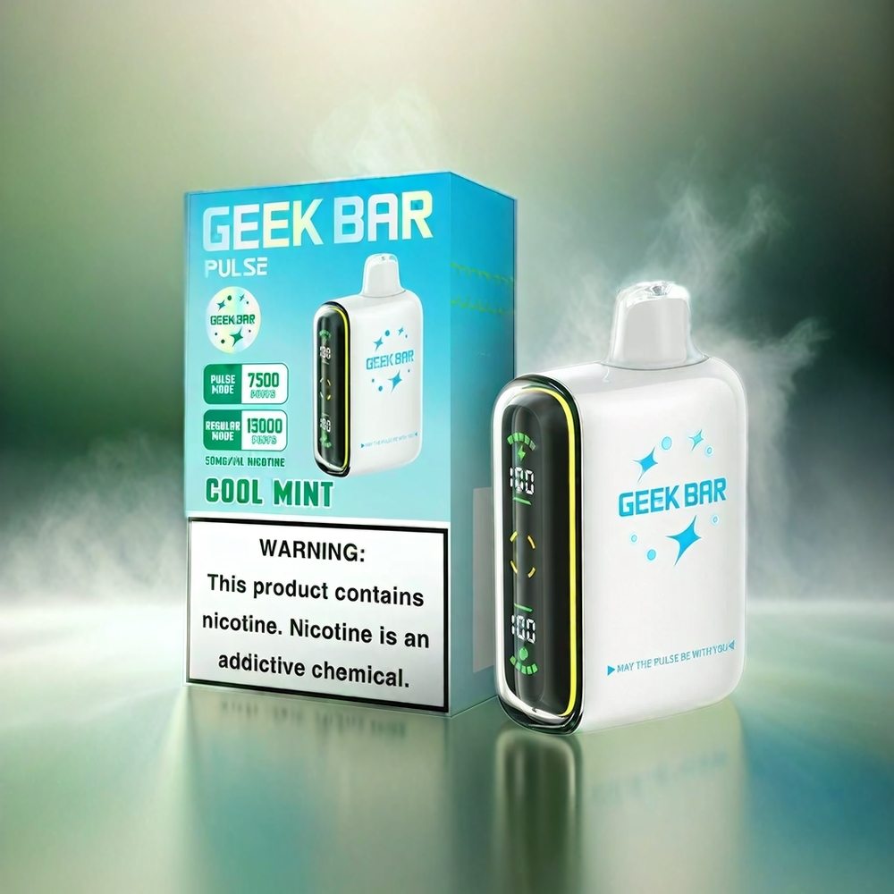 Geek Bar Pulse 15000 Puffs France Grosiste - 16 ml, 5%, flux d'air réglable