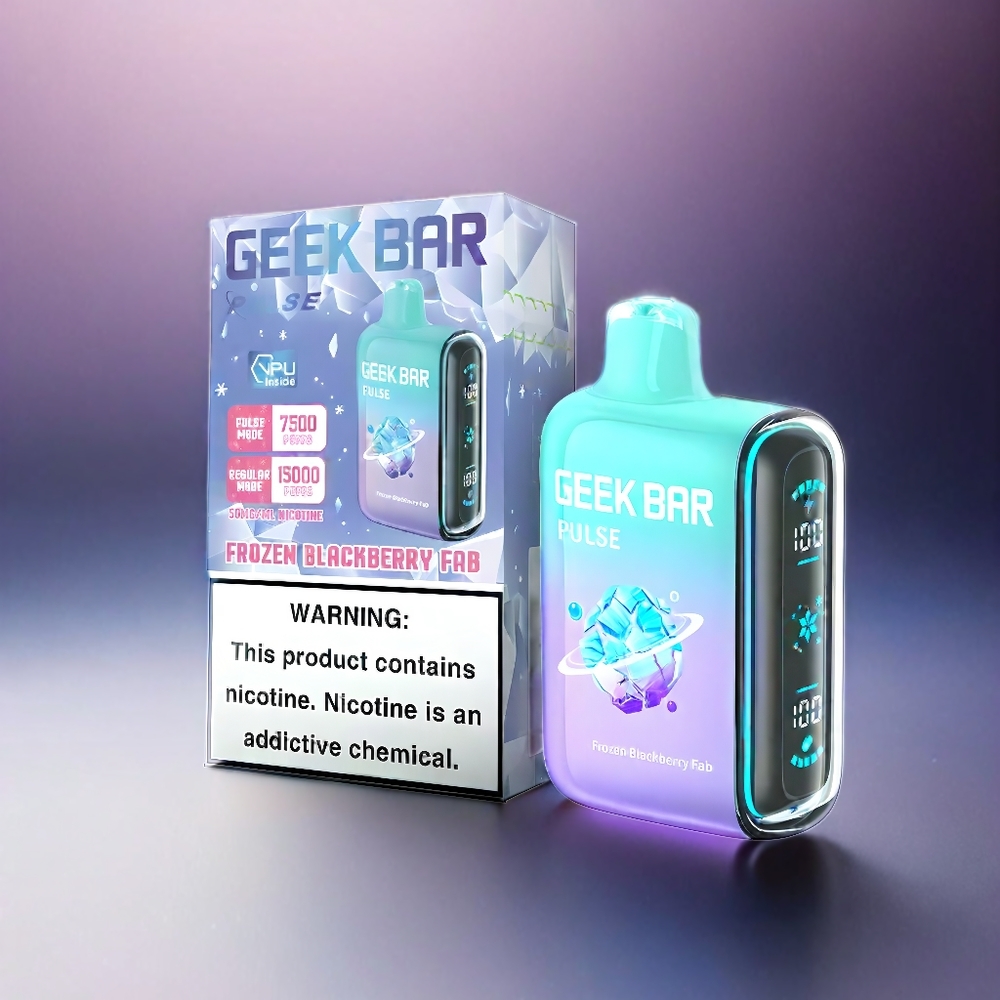 Geek Bar Pulse 15000 Puffs France Grosiste édition glacée