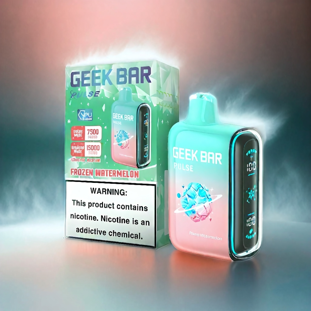 Geek Bar Pulse 15000 Puffs France Grosiste édition glacée