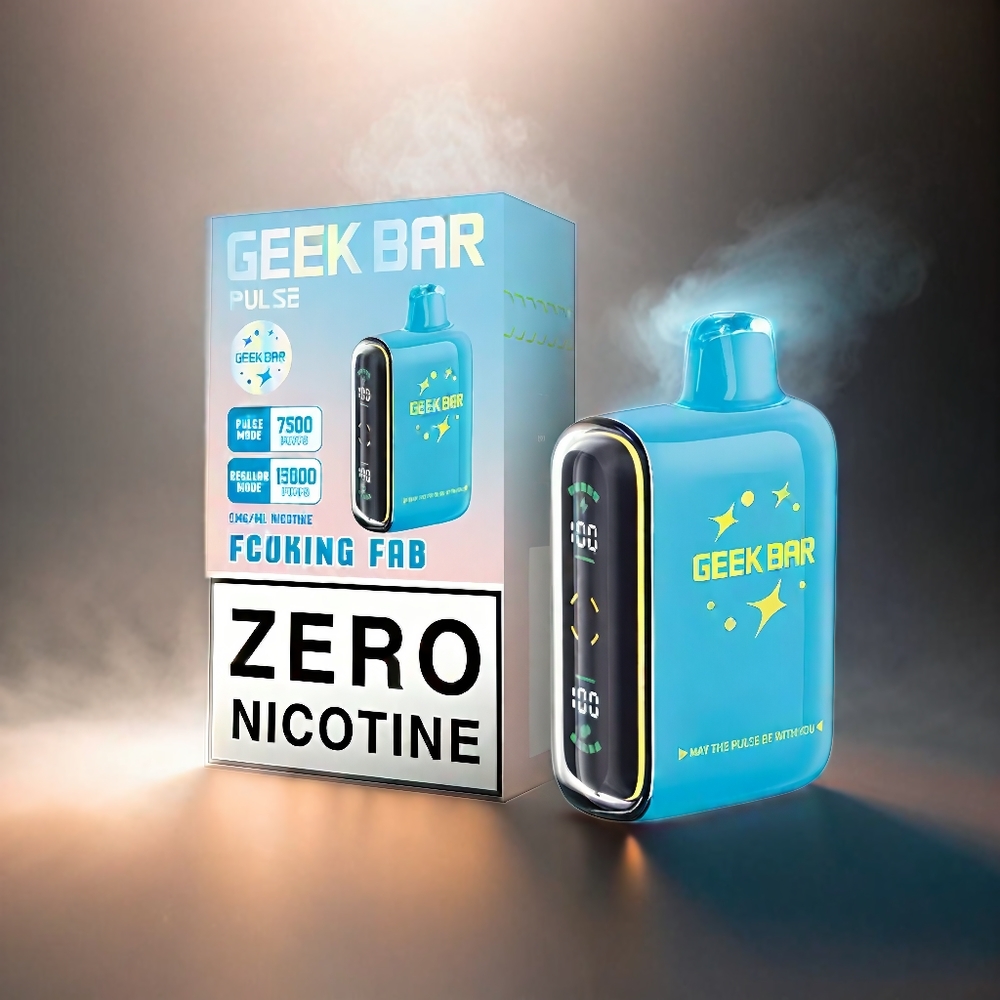 Geek Bar Pulse 15000 Puffs France Grossiste - 16 ml, 5%, flux d'air réglable, 650 mAh