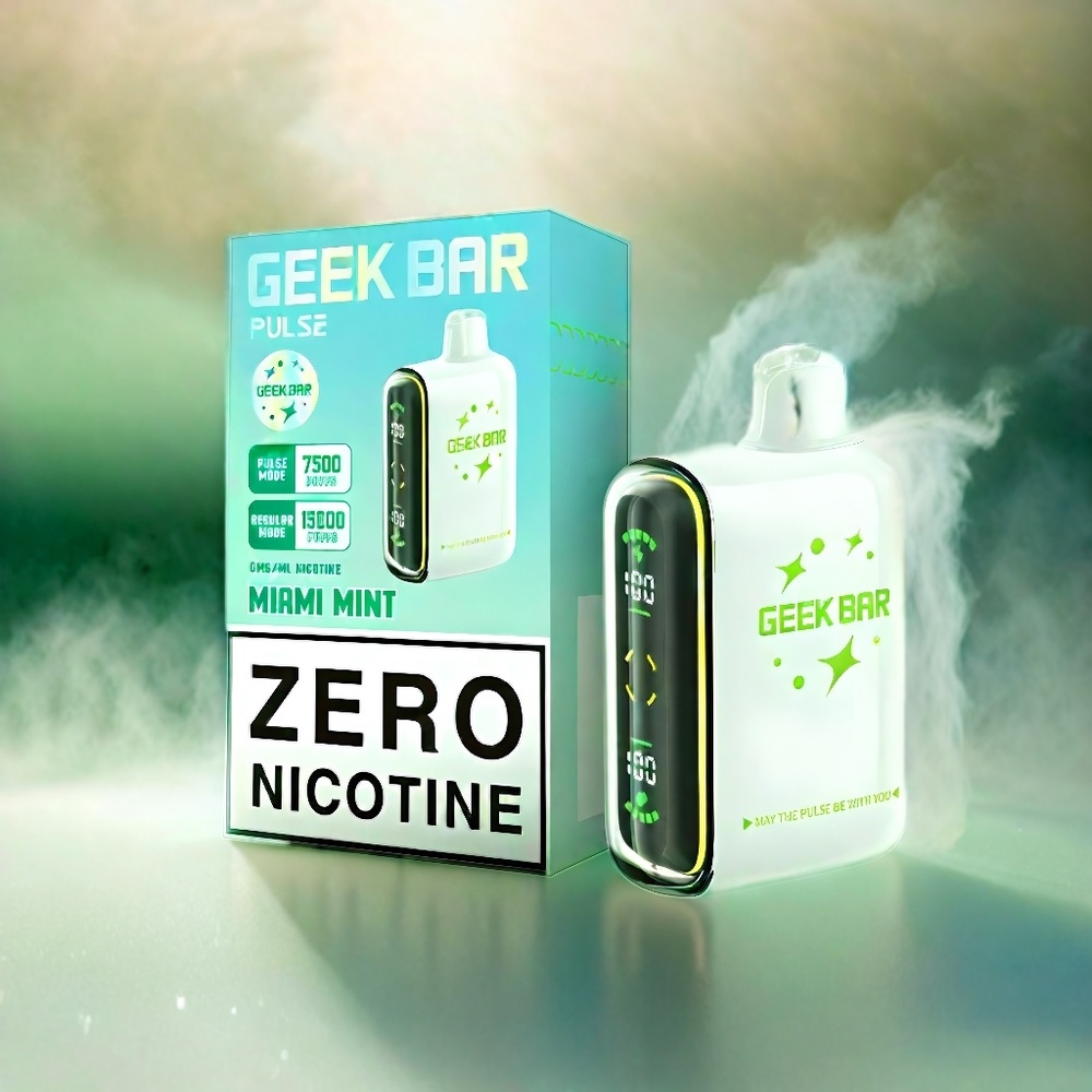 Geek Bar Pulse 15000 Puffs France Grossiste - 16 ml, 5%, flux d'air réglable, 650 mAh