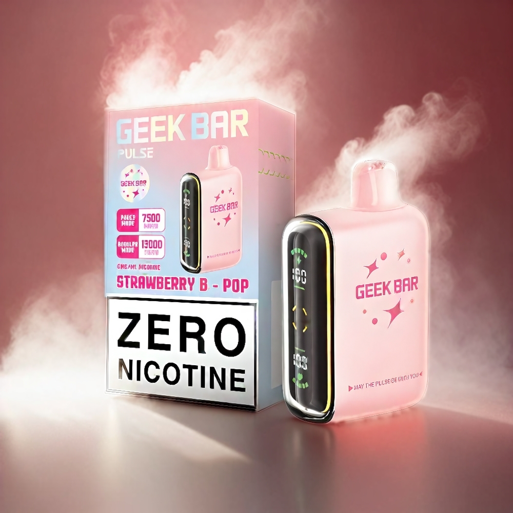 Geek Bar Pulse 15000 Puffs France Grossiste - 16 ml, 5%, flux d'air réglable, 650 mAh