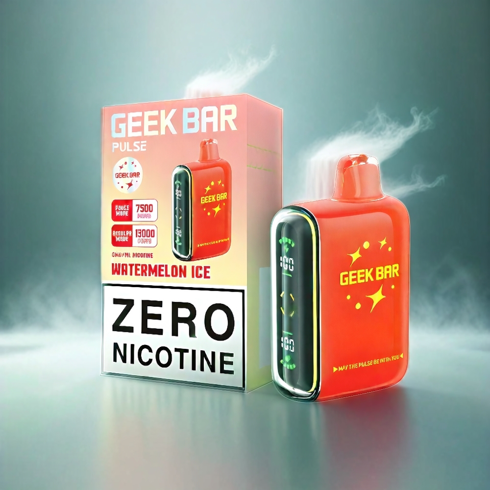 Geek Bar Pulse 15000 Puffs France Grossiste - 16 ml, 5%, flux d'air réglable, 650 mAh