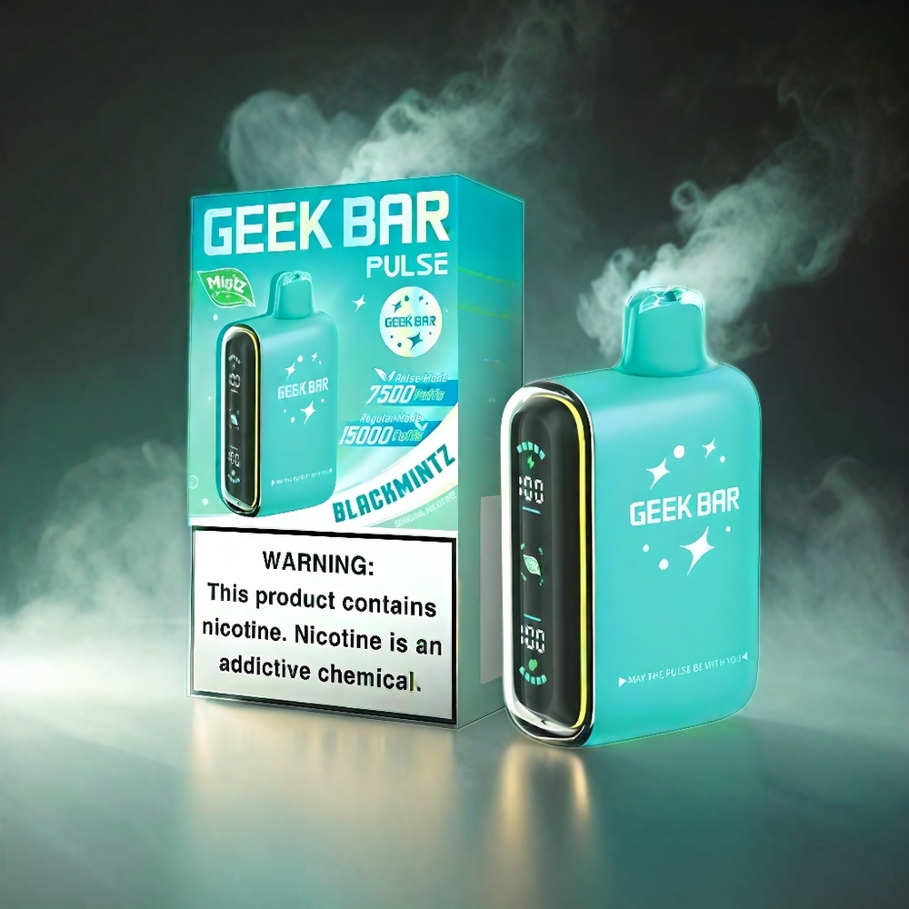 Geek Bar Pulse 15000 Puffs France Grossiste édition Menthe