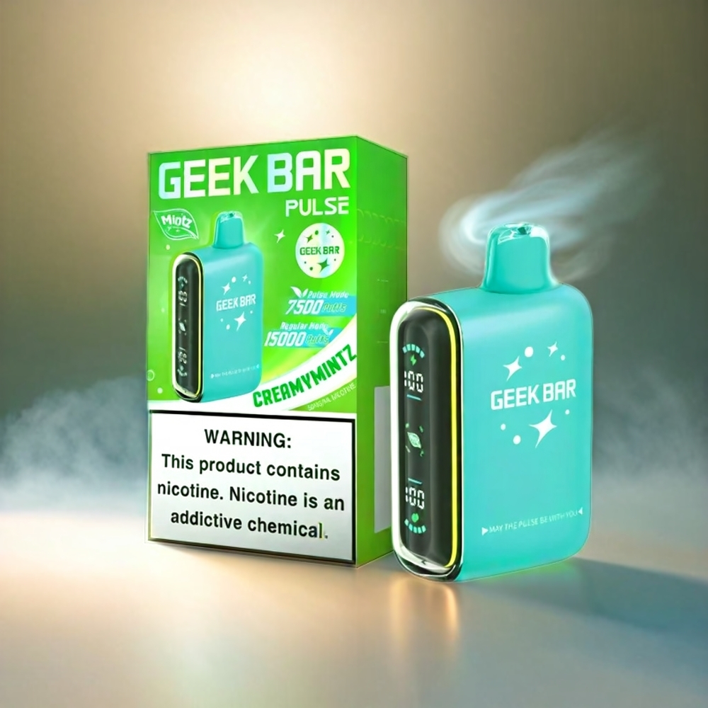Geek Bar Pulse 15000 Puffs France Grossiste édition Menthe