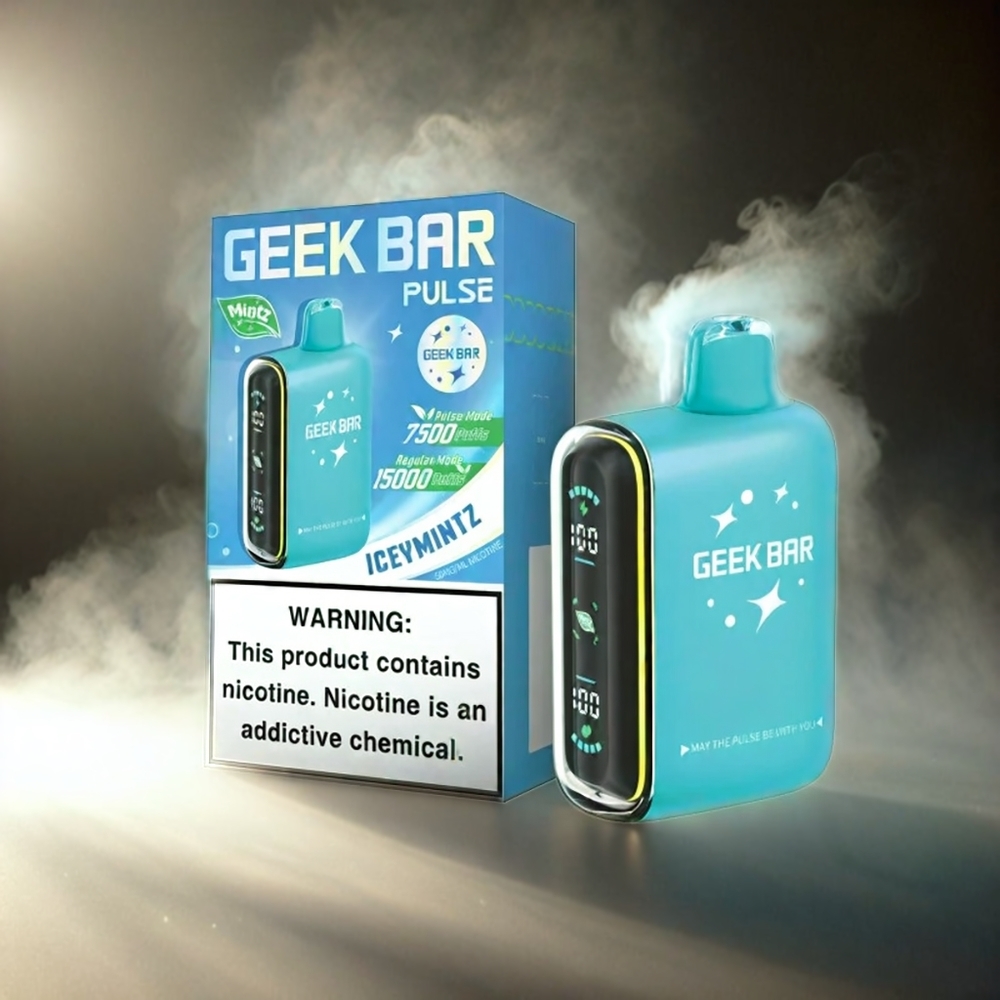 Geek Bar Pulse 15000 Puffs France Grossiste édition Menthe