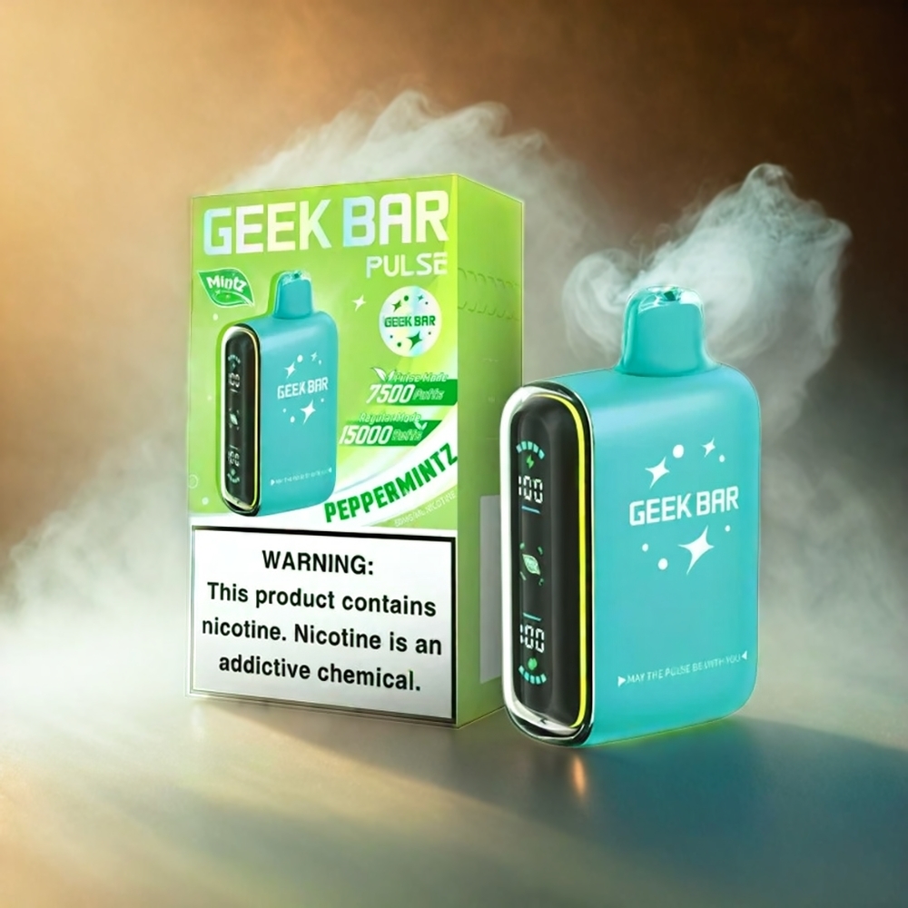 Geek Bar Pulse 15000 Puffs France Grossiste édition Menthe