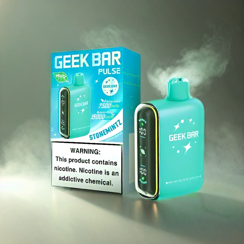 Geek Bar Pulse 15000 Puffs France Grossiste édition Menthe