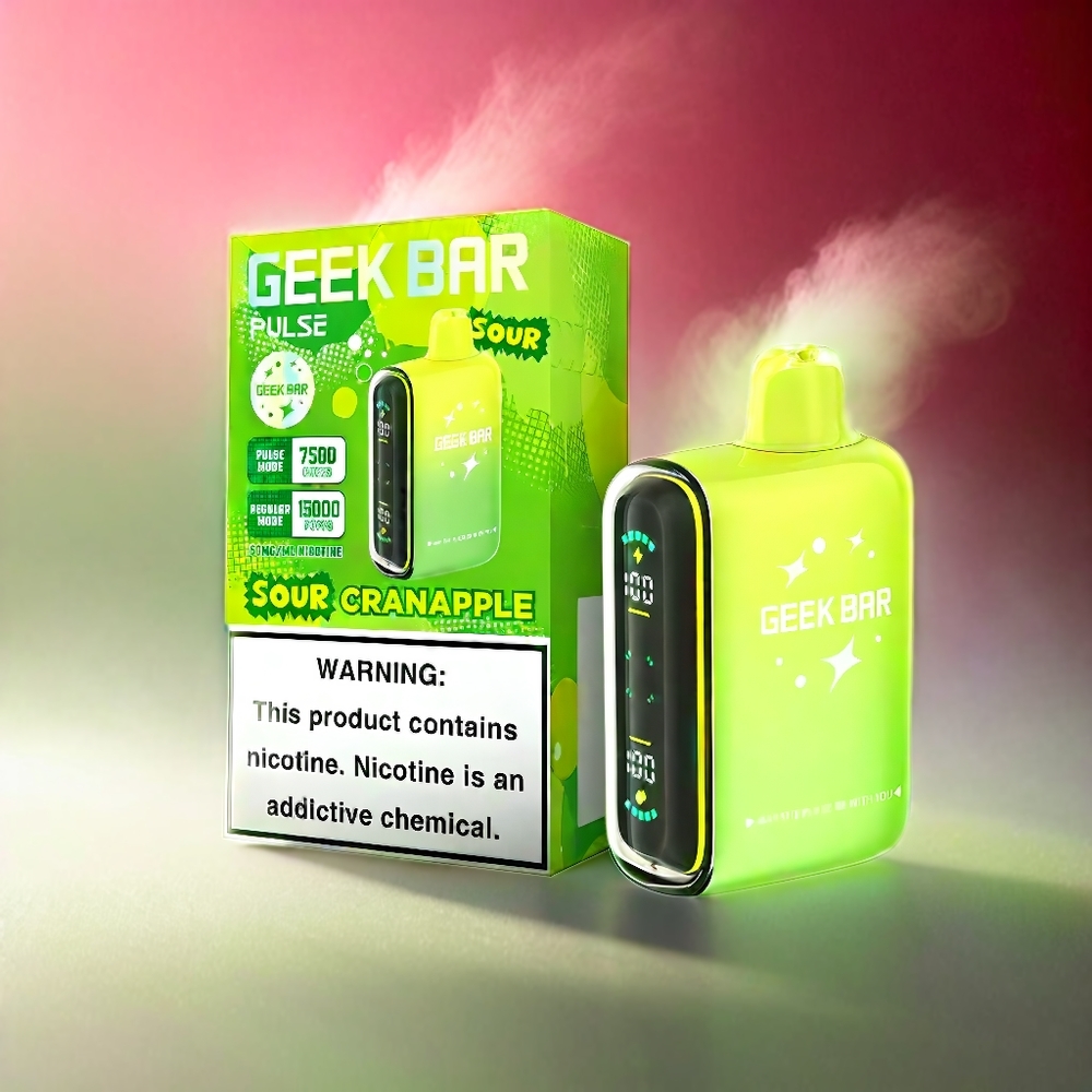 Geek Bar Pulse 15000 Puffs France Grossiste édition aigre