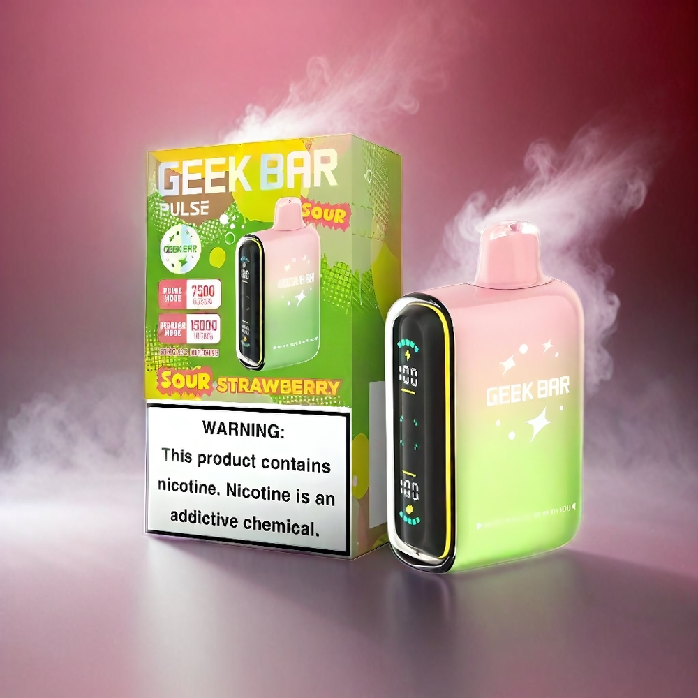 Geek Bar Pulse 15000 Puffs France Grossiste édition aigre
