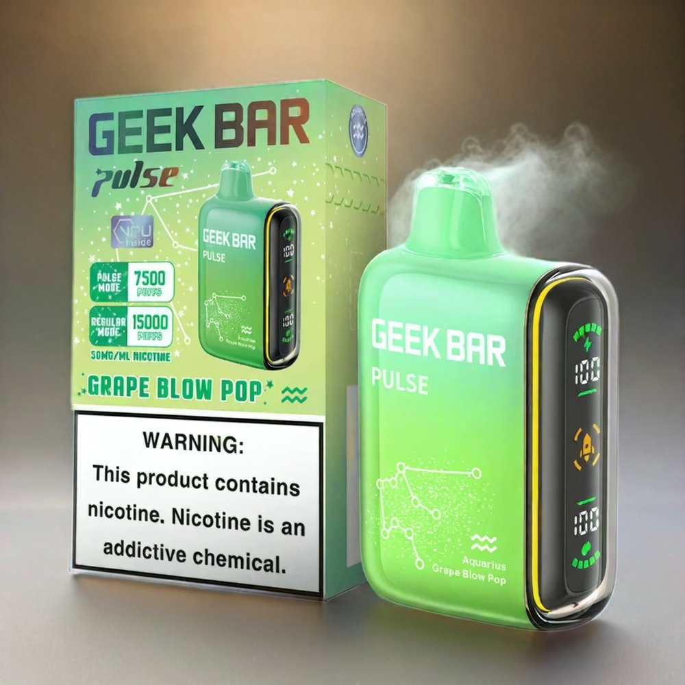 Geek Bar Pulse France Grossiste 15000 Puffs 16 ml 5% Zodiac Édition