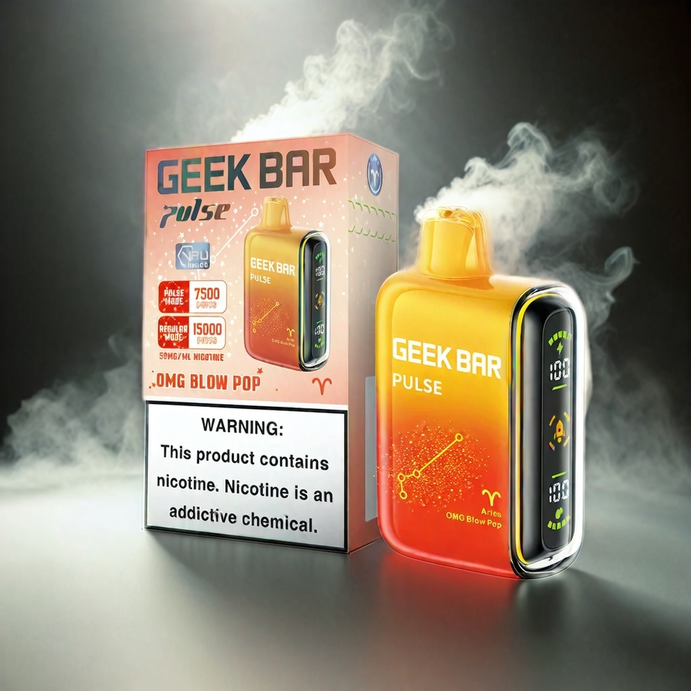 Geek Bar Pulse France Grossiste 15000 Puffs 16 ml 5% Zodiac Édition