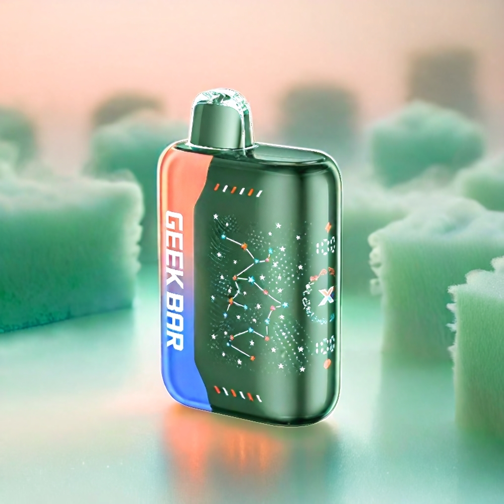Geek Bar Pulse X 25000 Puffs France Grosiste Avec 18ml e-liquide Prérempli et Ecran Courbé 3d - Édition Patriot