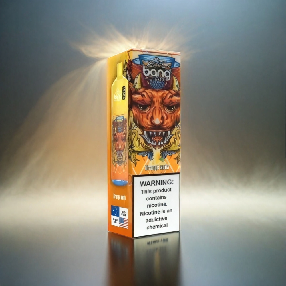 Bang Box 12000 Puffs France Grossiste Orange Soda AVEC 23ml Liquide et 650mAh Batterie
