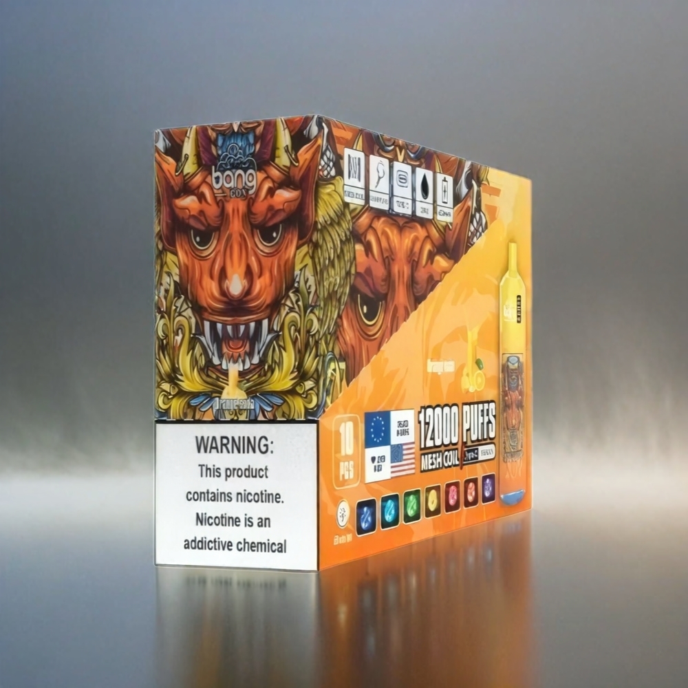 Bang Box 12000 Puffs France Grossiste Orange Soda AVEC 23ml Liquide et 650mAh Batterie