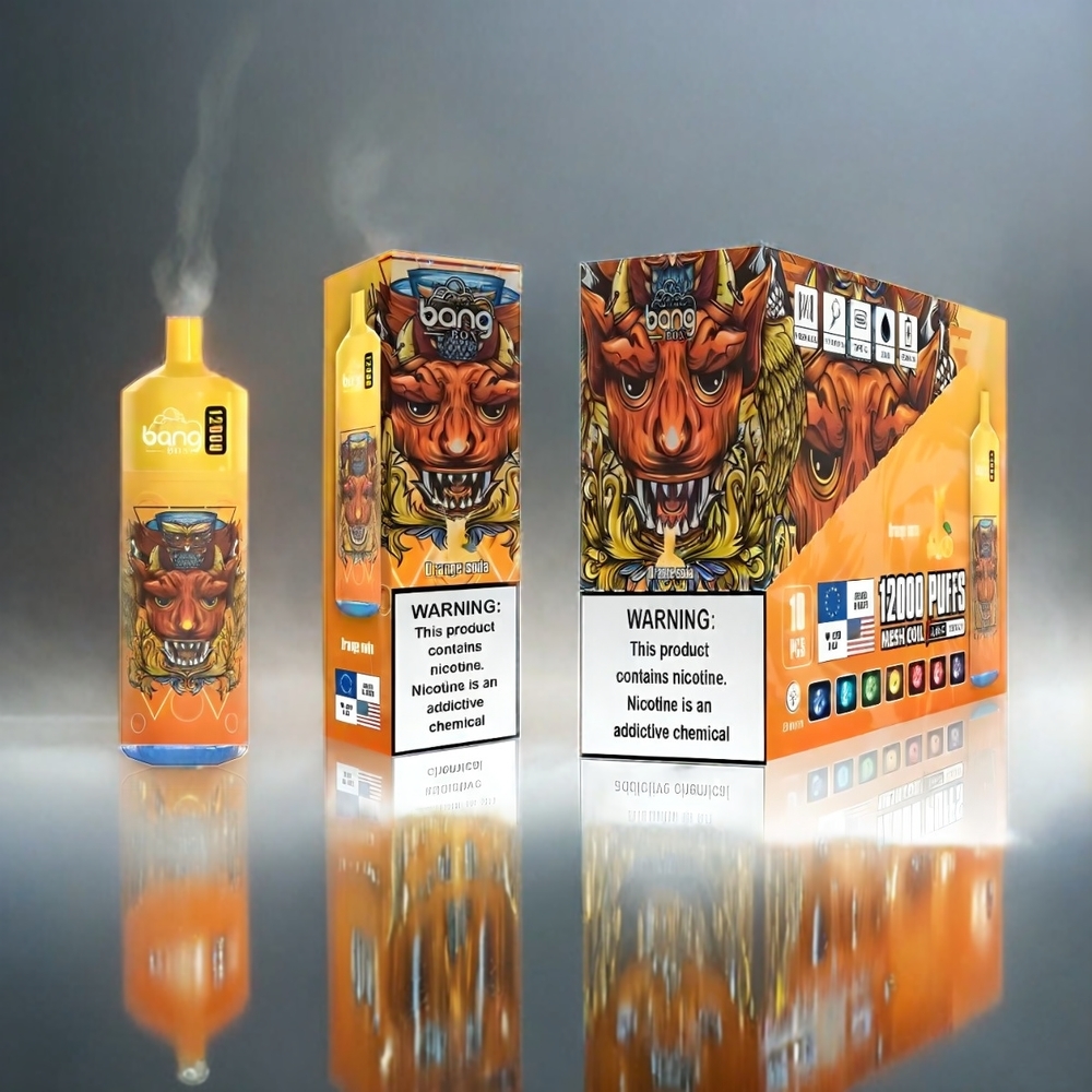 Bang Box 12000 Puffs France Grossiste Orange Soda AVEC 23ml Liquide et 650mAh Batterie