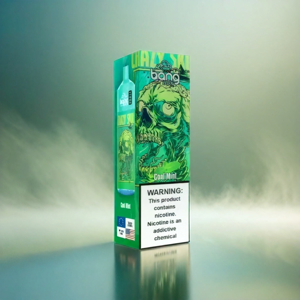 Bang Box 12000 Puffs Vape Cool Menthe France Grosiste - 23 ml, 650mAh, Type-C