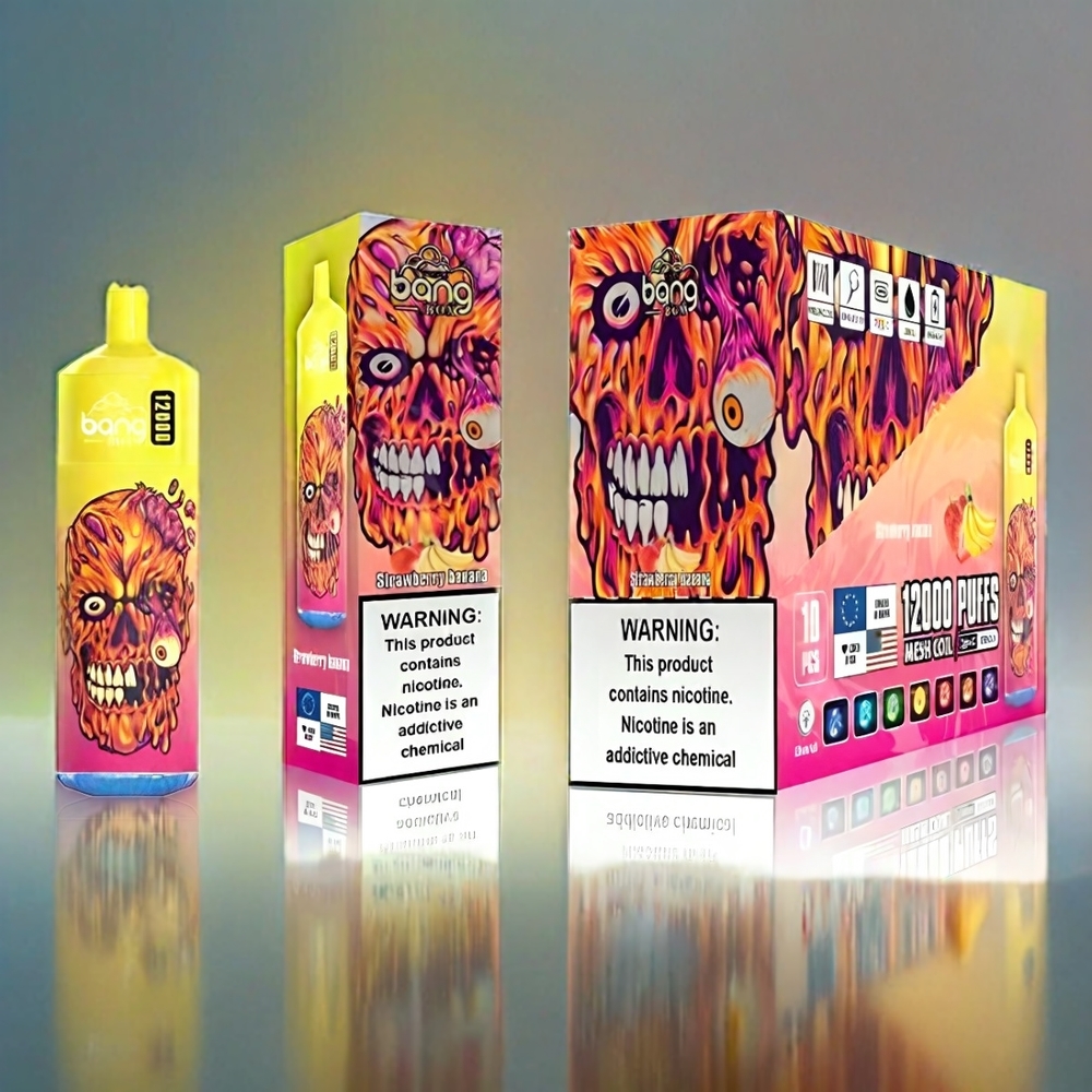 Bang Box 12000 Puffs Vape Fulse Banane - France Grosiste - 23 ml - 650mAh - Type-C