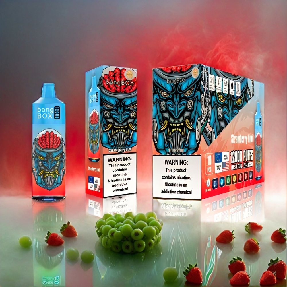 Bang Box 12000 Puffs Vape Fulse Kiwi - France Grosiste, 23 ml, 650mAh, Type-C