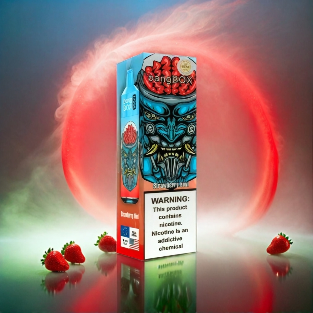 Bang Box 12000 Puffs Vape Fulse Kiwi - France Grosiste, 23 ml, 650mAh, Type-C