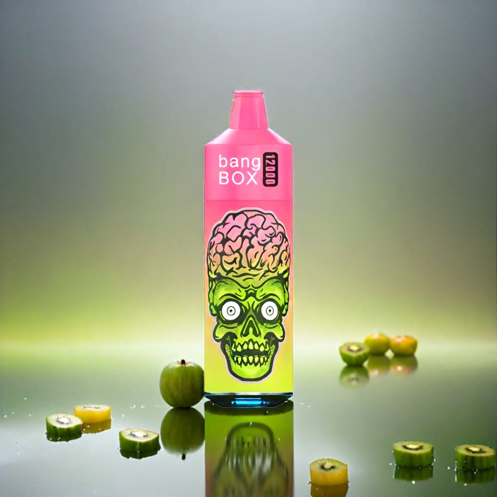 Bang Box 12000 Puffs Vape Kiwi Fruit de la Passion Goyave - France Grosiste - 23 ml - 650mAh - Type-C