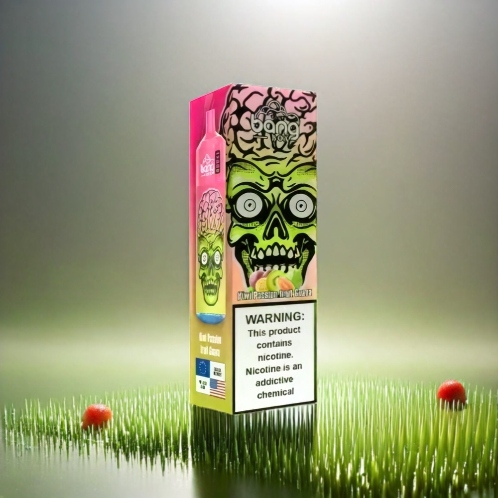 Bang Box 12000 Puffs Vape Kiwi Fruit de la Passion Goyave - France Grosiste - 23 ml - 650mAh - Type-C