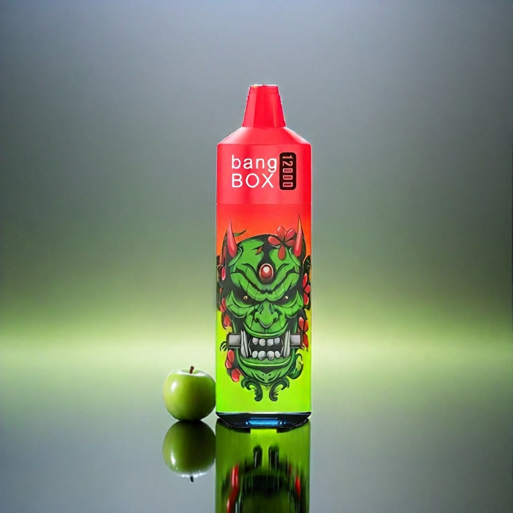 Bang Box 12000 Puffs Vape Pomme Acidule Framboise France Grosiste - 23 ml - 650mAh - Type-C - PC - 1 Boîte 10 PCS - Salt Nic 0% -2% -3% -5%