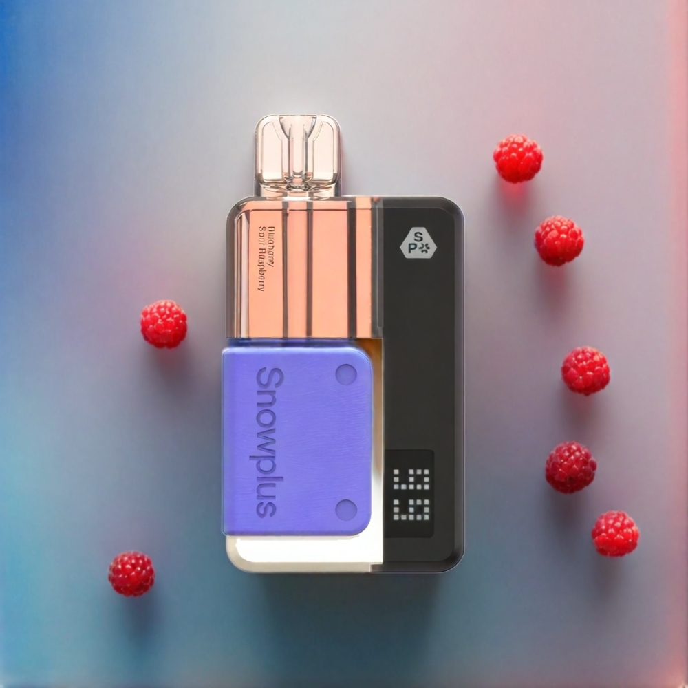 Snowplus Swift Pod Kit 15000 France Grosiste - Double Mèche, 1000 mAh, Myrtille Framboise acidulé
